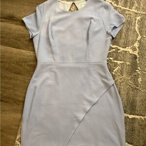 L - Superdown Light Blue Mini Dress